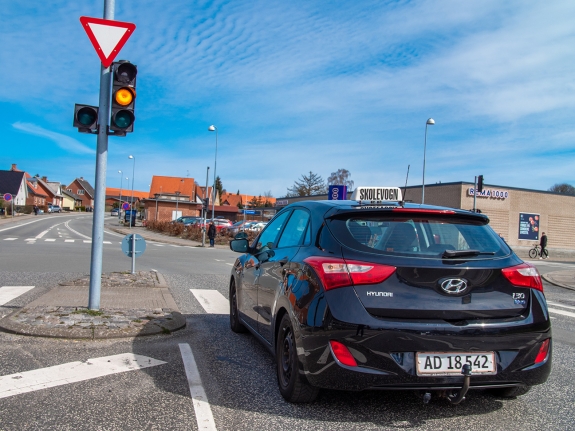 Herreborg Køreskole skolevogn